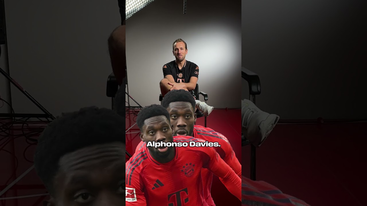 Harry Kane builds his Bayern Munich x NFL team! 🏈 #SBLIX | #FIFACWC