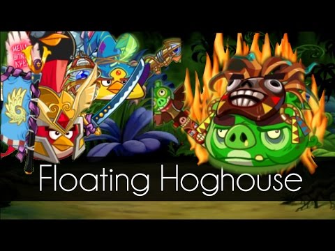 Angry Birds Epic - FLOATING HOGHOUSE DUNGEON (Daily Dungeon) - Hunt Golden Pig