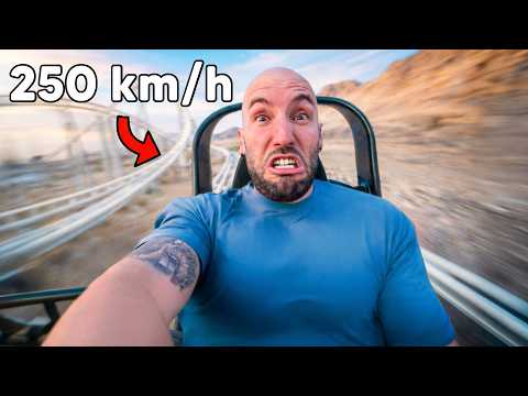 Ho provato le montagne russe più VELOCI del MONDO (250 km/h)