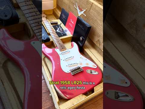 2025 Fender Custom Shop ‘58 Stratocaster 7.0 lbs LR25 Relic - Aged Fiesta Red image 20
