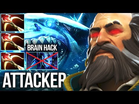 !Attacker Back to Kunkka - Insane Torrent Combo Brain Hack - Dota 2