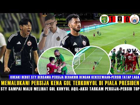 🔵'STY SAMPAI MALU' PERSIJA DIPERMALUKAN PERSEBAYA😱AKSI TARKAM PERSIJA VS PERSEBAYA🔥PERSIB TOP