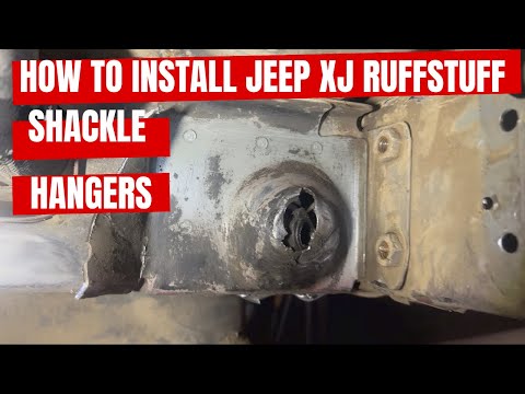 Jeep XJ Ruffstuff shackle box repair, fk heims for steering, psc ram, Rubicon express leaf springs