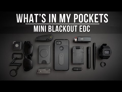 What's In My Pockets Ep. 10 - Mini Blackout EDC (Everyday Carry) - Boundary Supply Chase Pants