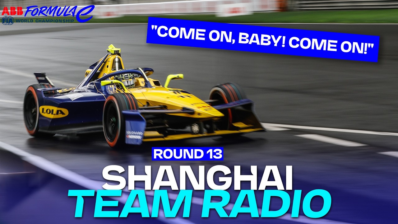 Rain Chaos, Tempers & A Fairytale Win | Team Radio | 2026 Shanghai E-Prix Round 13 | Formula E