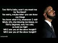 Drake ft. Giveon - Chicago Freestyle Lyrics