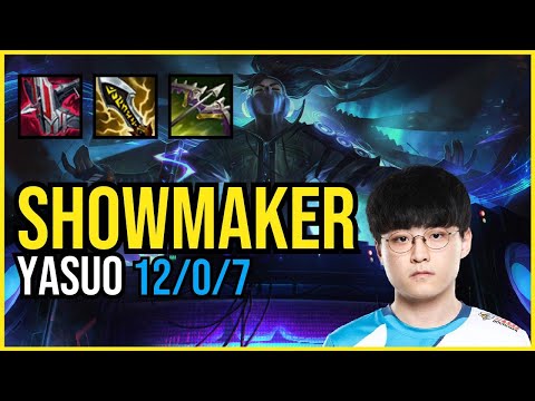 SHOWMAKER - YASUO vs. IRELIA Mid | KR CHALLENGER | PATCH 10.25
