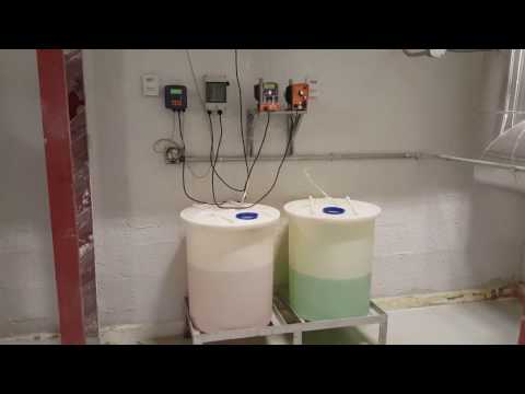 Chilled Water Chemical Dosing Pump Installation
