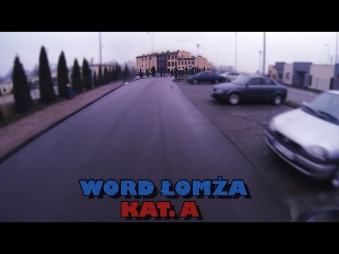 Trasa egzaminacyjna kat. A, A1, A2, AM - WORD Łomża