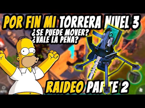 Torreta nivel 3 y Raideo Parte 2 | LAST DAY ON EARTH: SURVIVAL