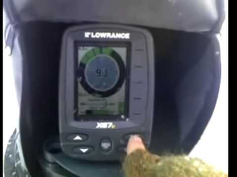 LOWRANCE X67C ICE MACHINE