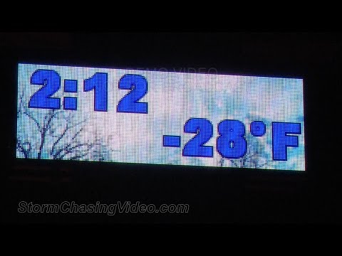 1/6/2014 Saint Cloud, MN Extreme Cold Wind Chills and freezing ice cubes in 20 minutes