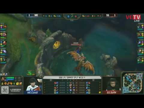 Sofm 19 06 2016 WE vs SS LPL Hè 2016 Ván 3