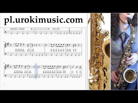 Nauka Gry Na Saksofonie (Tenorowy) Lady Gaga, Bradley Cooper - Shallow Nuty Poradnik um-i463