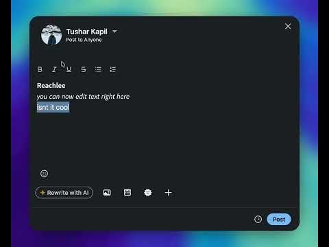 Item video thumbnail