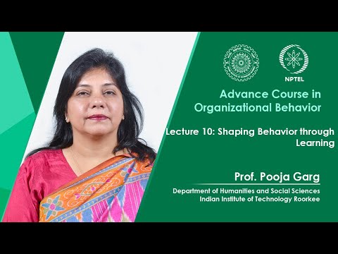 Advance Course in Organizational Behavior Promo Video By Prof Pooja Garg
