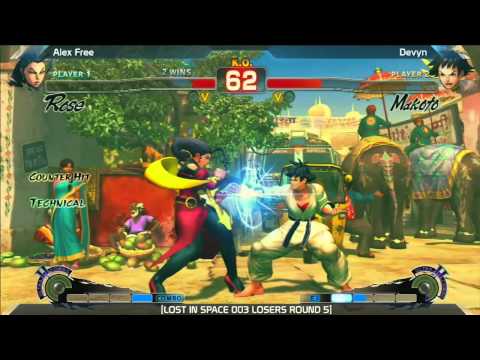 SSF4: Devyn vs Alex Free - LOST IN SPACE 003
