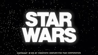 STAR WARS Original Trailer (Restored) - 1976