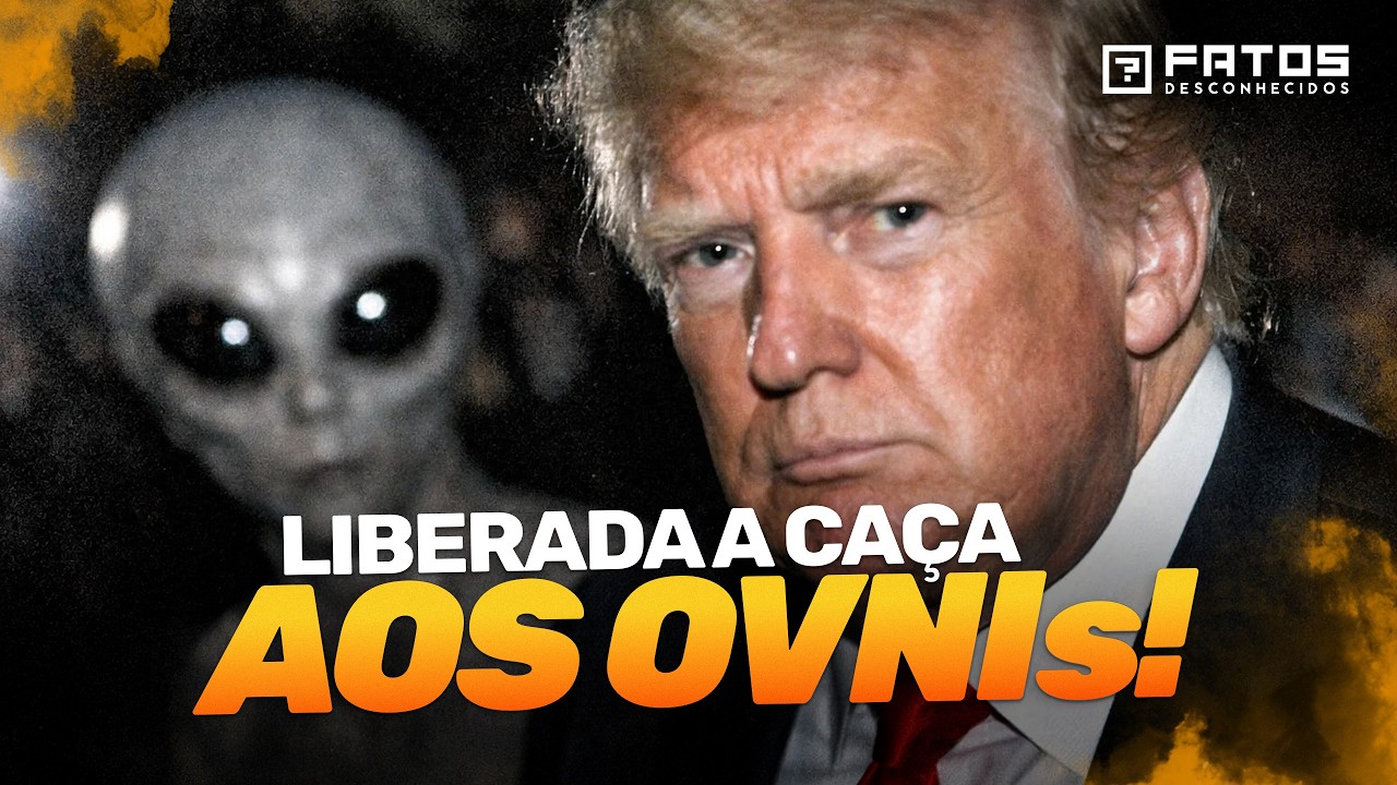 Acabou de acontecer: Trump dá sinal verde para a busca por locais secretos de OVNIs