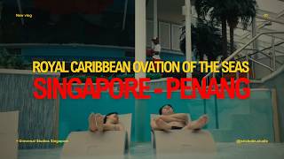 We Took a Cruise to 2 Countries  | Ovation of the Seas + Universal Studios
