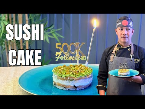 How to make mini sushi cake