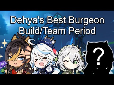 I Improved Burgeon Dehya by mixing in her DPS Build (Build Guide, Abyss Showcase)