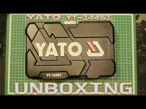Набор инструментов YATO 25 предметов, квадрат 1/4, M 3,5-13 мм (YT-14461)