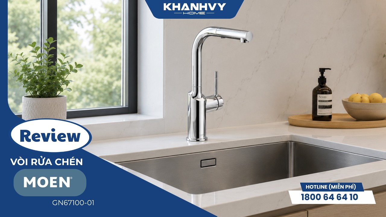 Vòi rửa chén Moen GN67100-01