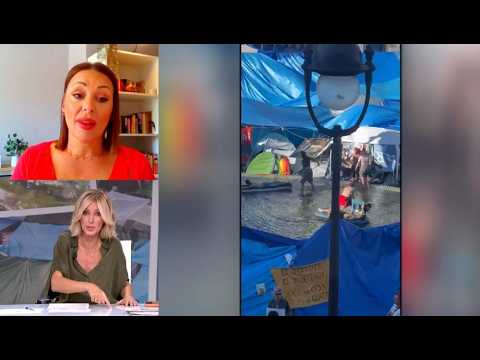 Ruth Galán sobre la acampada: «Ha sido pacífica menos los fascistas que vinieron a provocar»