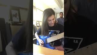 When your husband likes your riffs 💃🏻 Song: Moonlighter