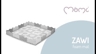 MoMi Hrací podložka pěnové puzzle ZAWI MoMi Hrací pěnové puzzle Zawi