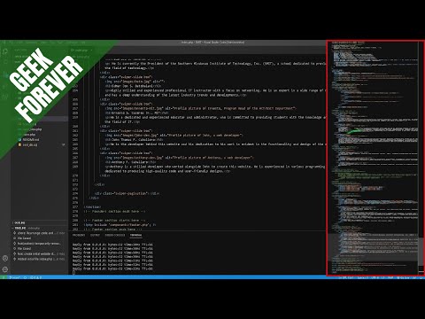 ⚙️Enable Minimap (VS Code Setup)