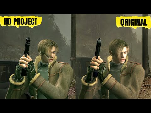 RESIDENT EVIL 4 Original Vs HD Project Graphics Comparison   | #residentevil4 #residentevil #res4