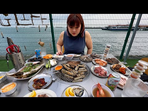 Buffet de churrasco à beira-mar à vontade