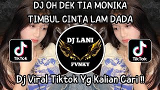 Download lagu DJ OH DEK TIA MONIKA || TIMBUL CINTA LAM DADA SOUND VIRAL TIKTOK 2025 mp3