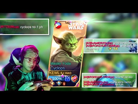 TOP 1 CYCLOPS IS BACK! | TEAMMATES UNDERESTIMATE MY SKILL - MLBB