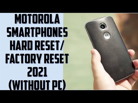 Motorola E6 hard reset 2022 || Motorola E6 factory reset
