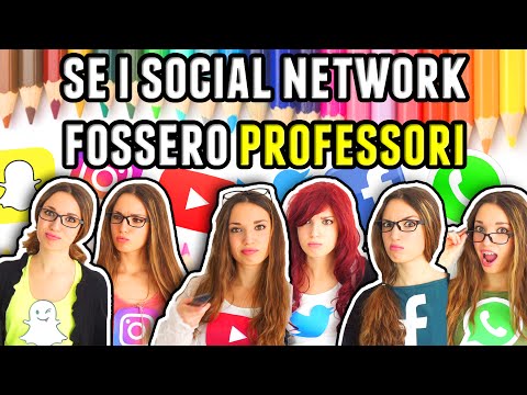SE I SOCIAL NETWORK FOSSERO PROFESSORI