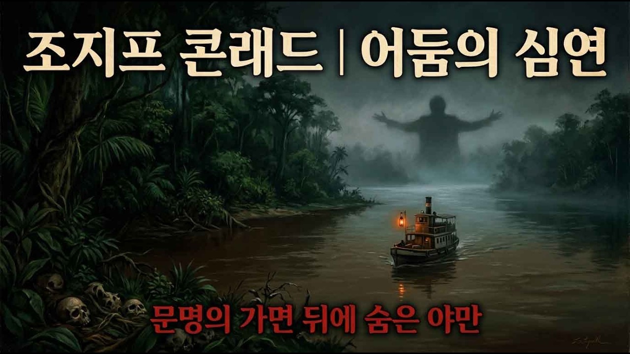 📖 문명의 가면 뒤에 숨은 야만 – 조지프 콘래드의 『어둠의 심연』