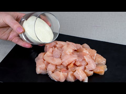 Für die Hähnchenbrust Grieß verwenden! Das Geheimnis der saftigsten Frikadellen!