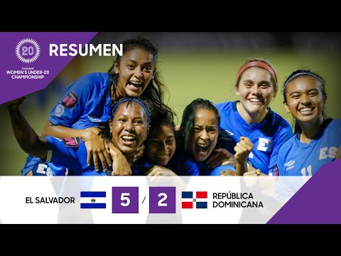 Campeonato Femenino Sub-20 de Concacaf | 2022 Resumen: El Salvador vs República Dominicana