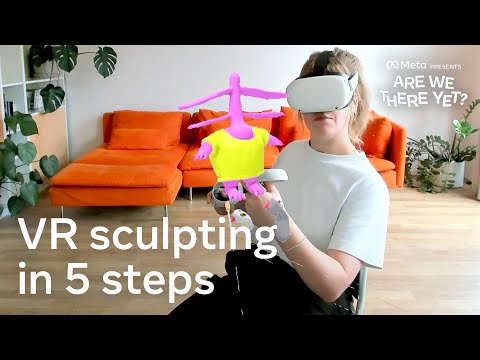 How to Create a Sculpture in VR in 5 Steps (with YONK)