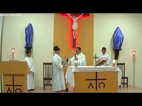 LOUVOR, ADORAÇÃO E SANTA MISSA