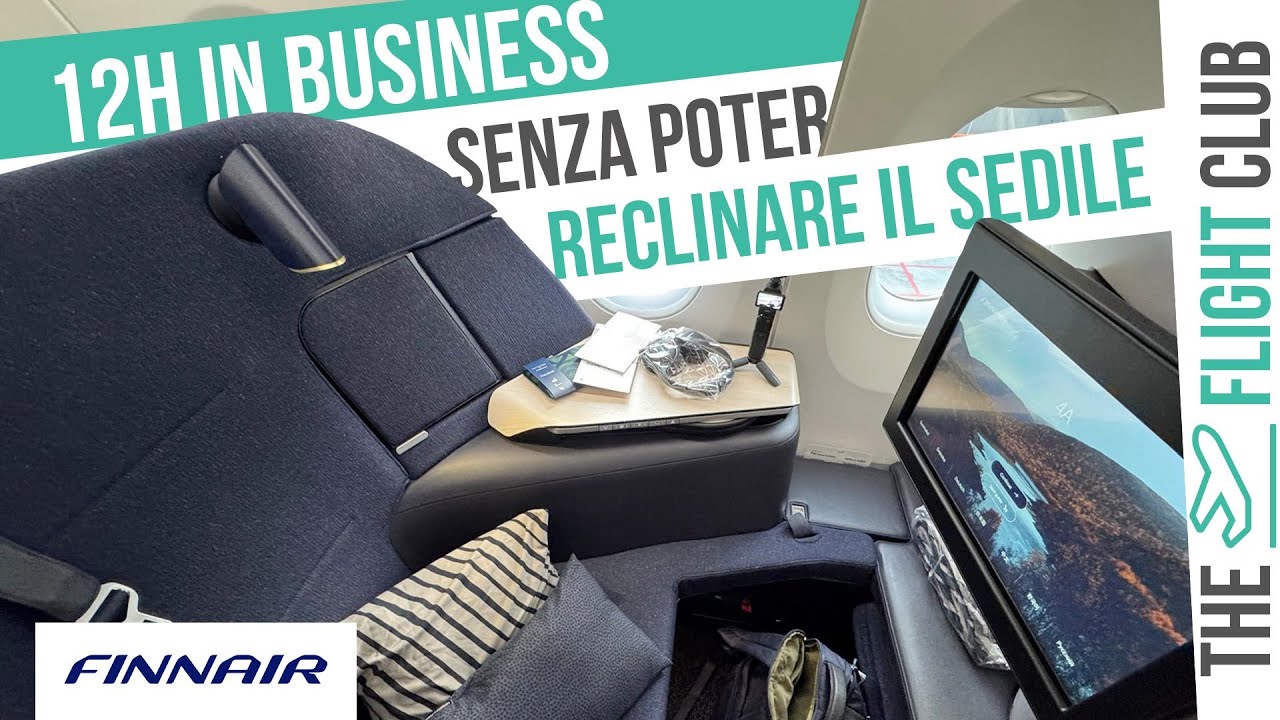 Finnair-Business-Class-Test: Wie schön ist es, ohne Sitz zu fliegen?