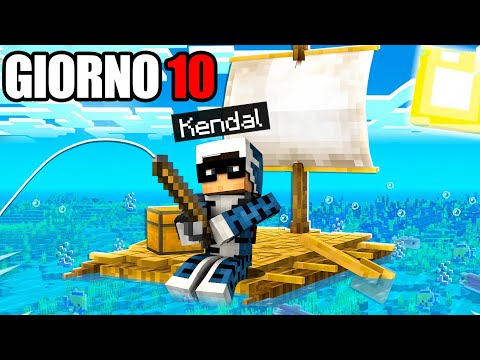 SOPRAVVIVO 100 GIORNI NELL'OCEANO DI MINECRAFT - ITA