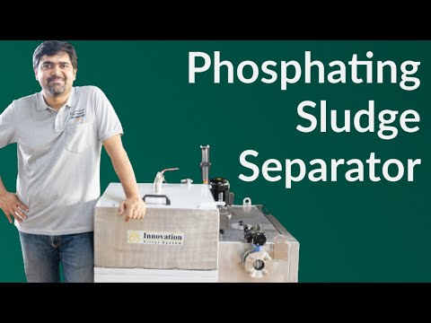 How to remove zinc phosphate sludge?