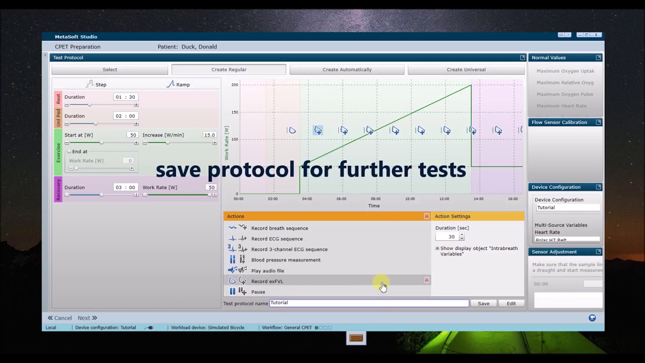 MetaSoft Studio Tutorial 10  Test Protocol