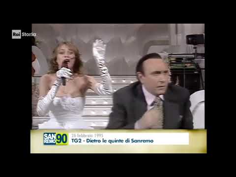 Anna Falchi: Katso Merta (Guarda il mare). Sanremo 95