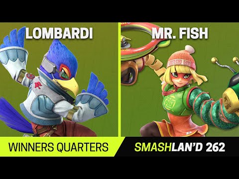 SmashLAN'd 262 Winners Quarters - Lombardi (Falco) vs Mr. Fish (Min Min) - SSBU Tournament