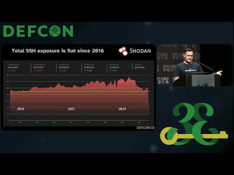 DEF CON 33 - Shaking Out Shells with SSHamble - HD Moore